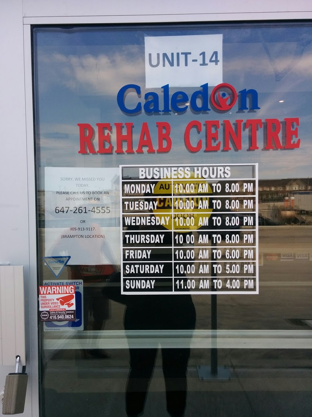 Caledon Rehab & Vision Centre | 12570 Kennedy Rd Unit # 13 & 14, Caledon, ON L7C 4C4, Canada | Phone: (905) 846-8802