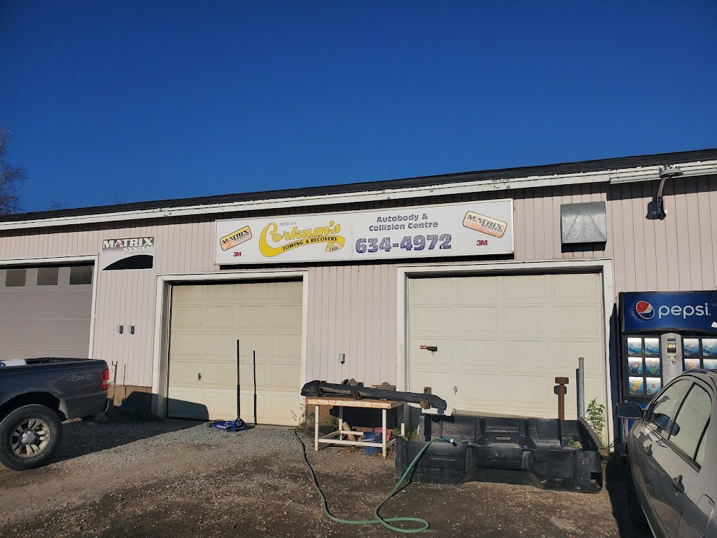 Merlyn Corkum Autobody And Towing Service Ltd | 376 NS-324, Lunenburg, NS B0J 2C0, Canada | Phone: (902) 634-4972