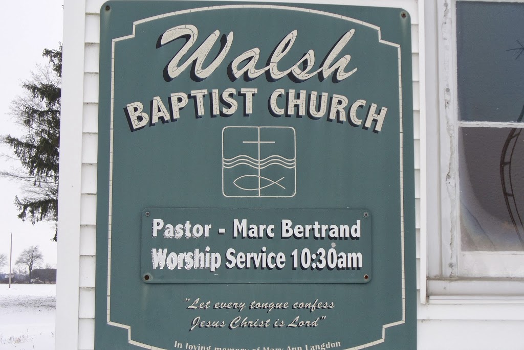 Walsh Baptist Church | 210 Sovereen St, Simcoe, ON N3Y 4K1, Canada | Phone: (519) 426-6922