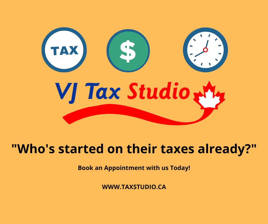 VJ Tax Studio Inc. | 1108 23 Ave N #301, Cranbrook, BC V1C 5T6, Canada | Phone: (778) 687-3641