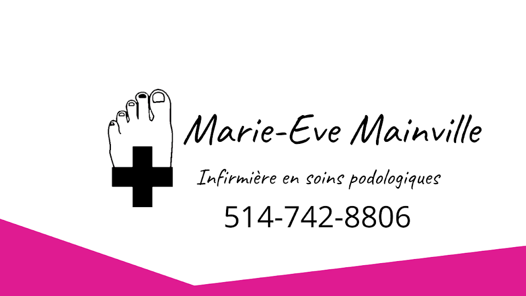 Marie-Eve Mainville, Infirmière en soins podologiques | 3420 Rue Pacific, Saint-Hubert, QC J3Z 0E7, Canada | Phone: (514) 742-8806