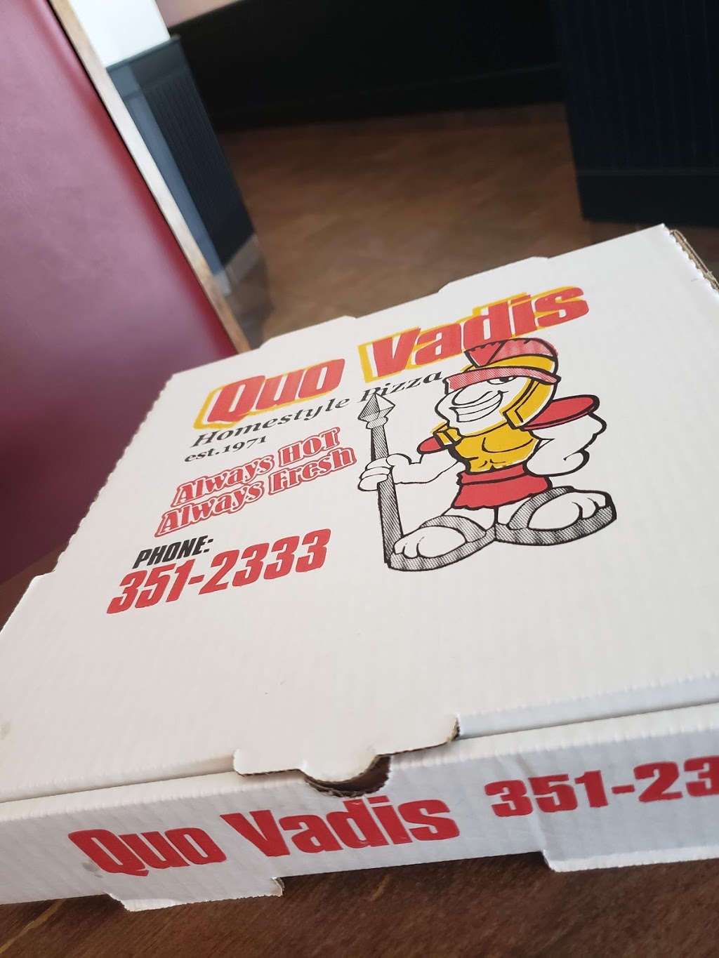 Quo Vadis Pizzeria | 316 St Clair St, Chatham, ON N7L 3K1, Canada | Phone: (519) 351-2333