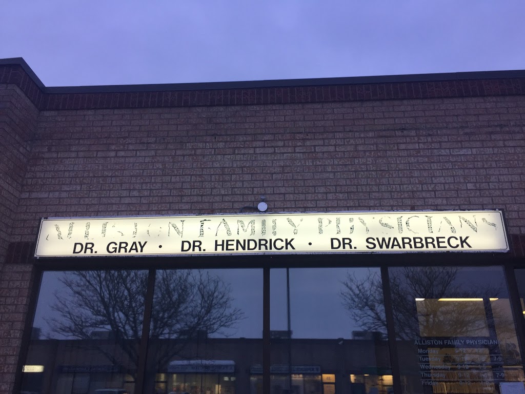 Alliston Family Physicians | 180 Parsons Rd unit #40, Alliston, ON L9R 1E8, Canada | Phone: (705) 435-5633