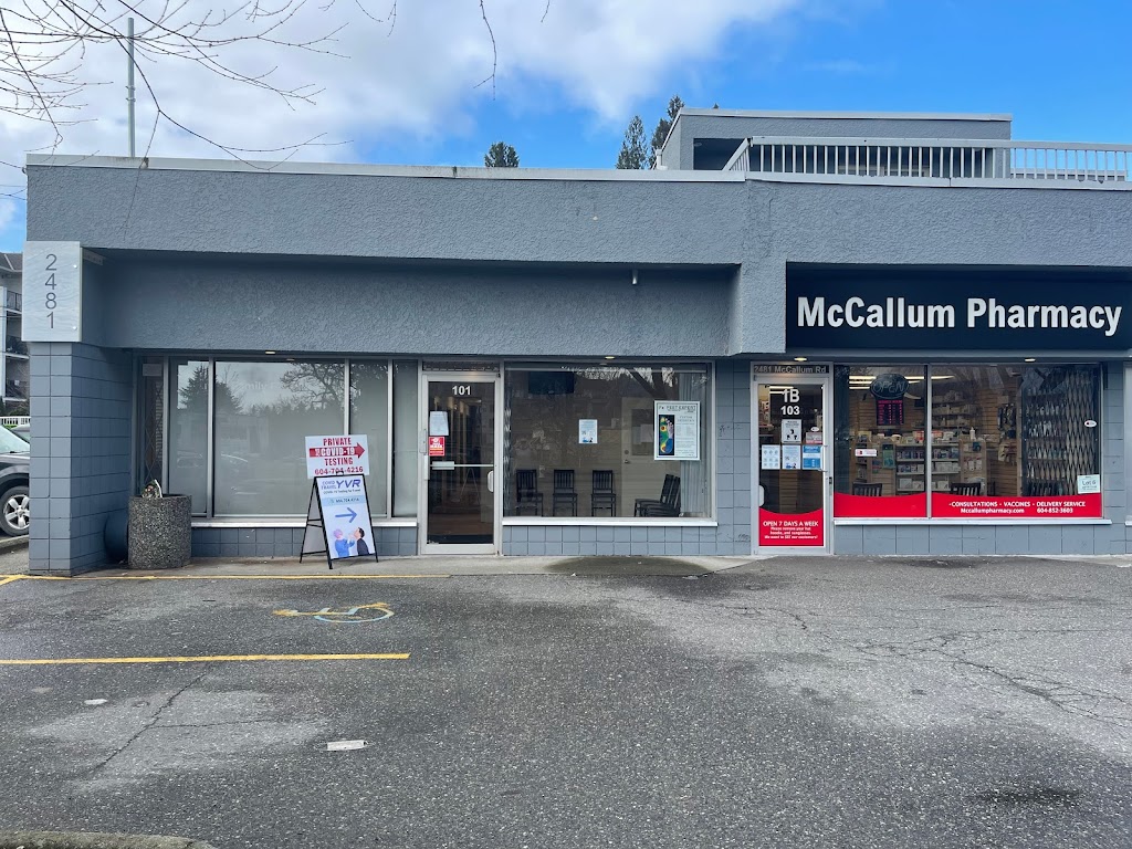 McCallum Care Clinic | 2479 McCallum Rd #101, Abbotsford, BC V2T 3P8, Canada | Phone: (604) 852-2279