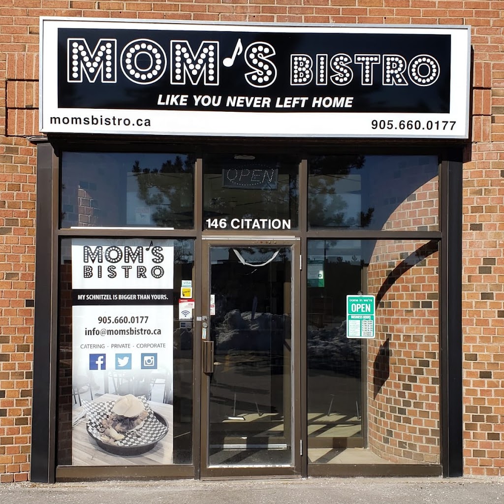 Moms Bistro | 146 Citation Dr, Concord, ON L4K 2S8, Canada | Phone: (905) 660-0177