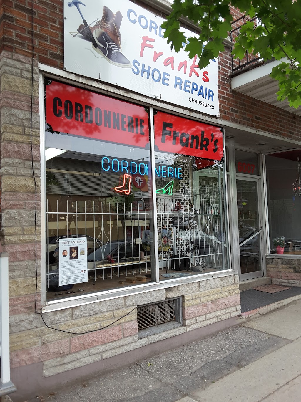 Cordonnerie Franks Shoe Repair | 6009 Rue Laurendeau, Montréal, QC H4E 3X3, Canada | Phone: (514) 766-4766