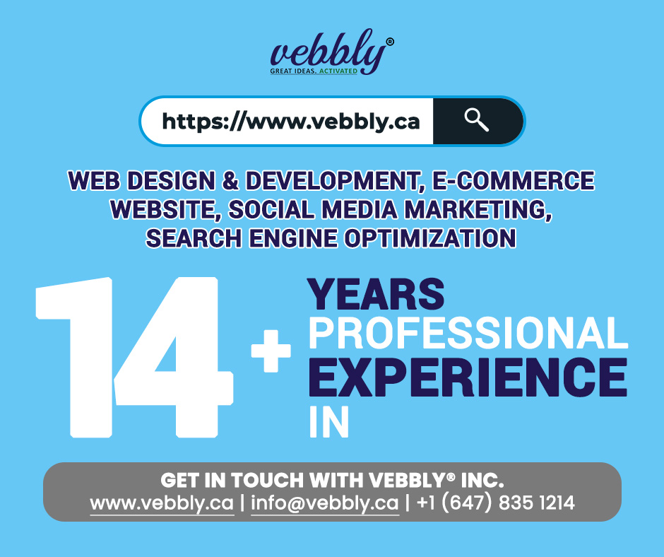 Vebbly Canada | 2350 Birchmount Rd #1114, Scarborough, ON M1T 3N4, Canada | Phone: (647) 835-1214