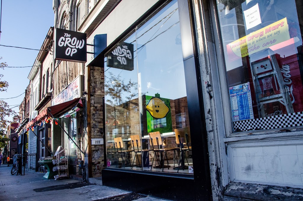 The Grow-Op Juice Bar & Eatery | 222 Ossington Ave, Toronto, ON M6J 2Z9, Canada | Phone: (416) 532-9999