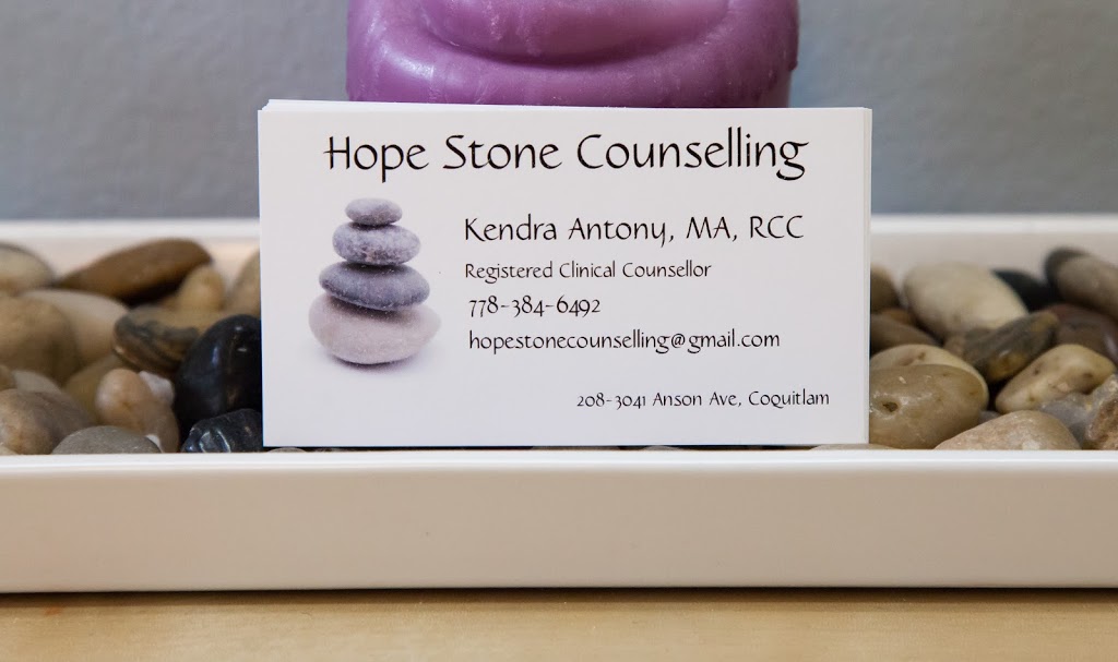 Hope Stone Counselling | 3041 Anson Ave, Coquitlam, BC V3B 2H6, Canada | Phone: (778) 384-6492