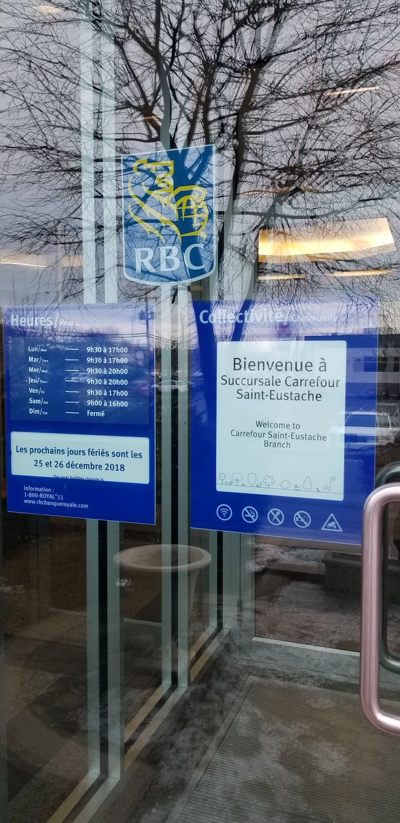 RBC Royal Bank | 430 Boulevard Arthur-Sauvé Suite 1010, Saint-Eustache, QC J7R 6V7, Canada | Phone: (450) 472-1570