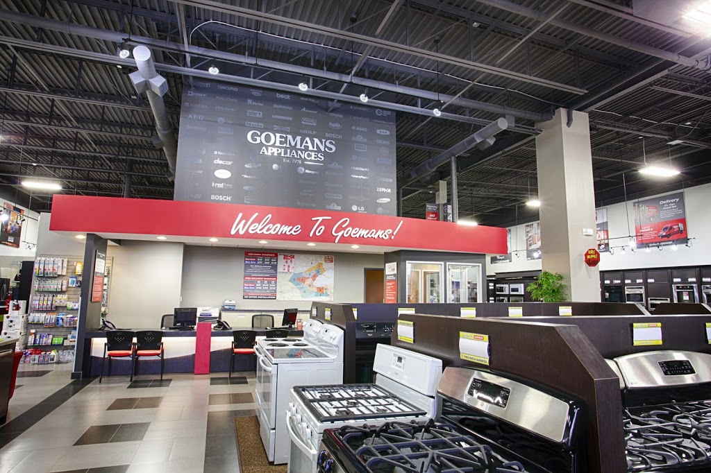 Goemans Appliances St. Catharines | 166 Bunting Rd, St. Catharines, ON L2M 3Y1, Canada | Phone: (905) 688-3000