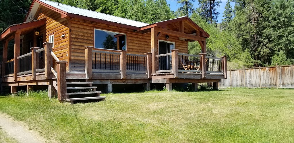 River View Log Cottages Rock Creek BC | 1625 BC-3, 1633 BC-33, Rock Creek, BC V0H 1Y0, Canada | Phone: (250) 446-6808