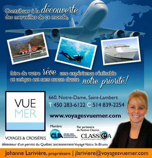 Voyages Vue Mer | 1575 Boulevard Saint-Joseph, Drummondville, QC J2C 2G2, Canada | Phone: (450) 283-6122