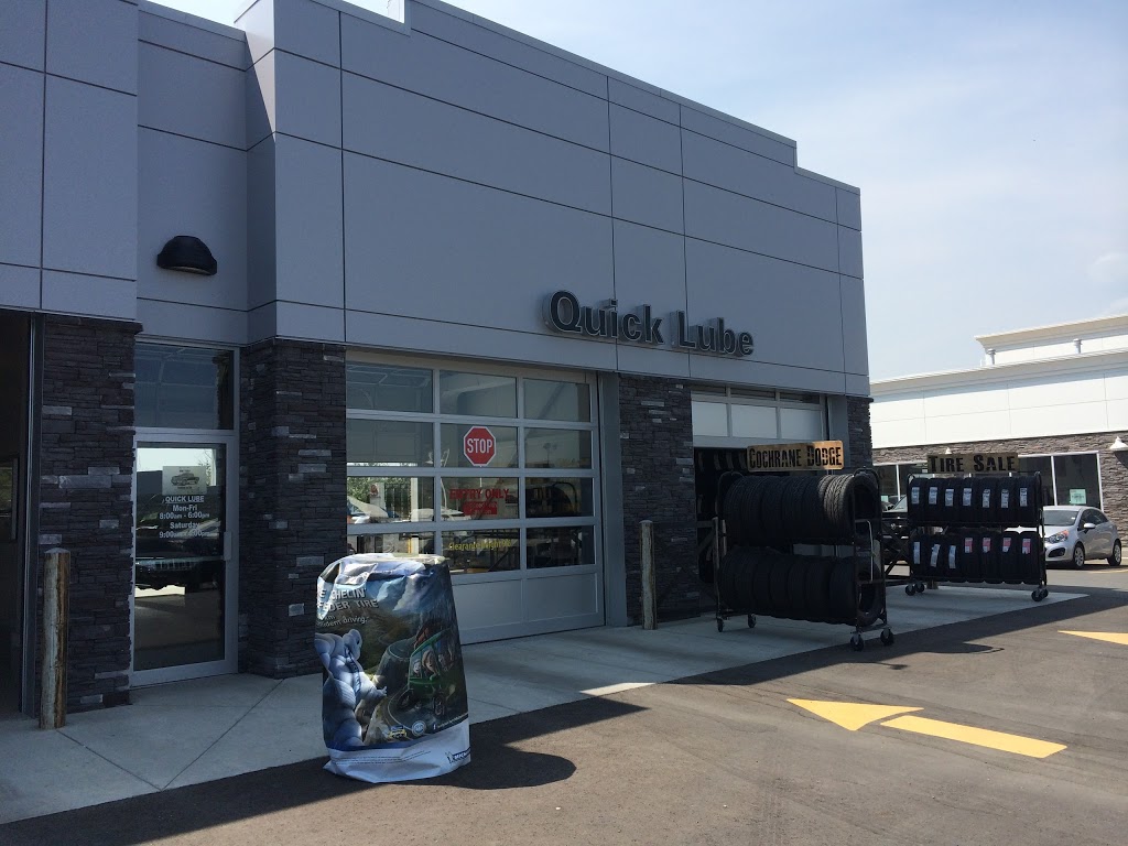 Cochrane Dodge Quick-Lube | 6 River Heights Dr, Cochrane, AB T4C 0N8, Canada | Phone: (403) 932-4072