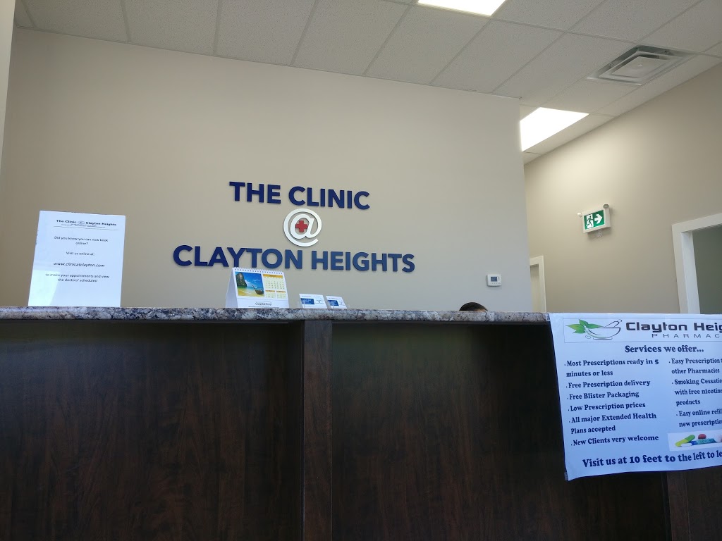 The Clinic at Clayton Heights | 7170 188 St #103, Surrey, BC V4N 6R4, Canada | Phone: (778) 574-7202