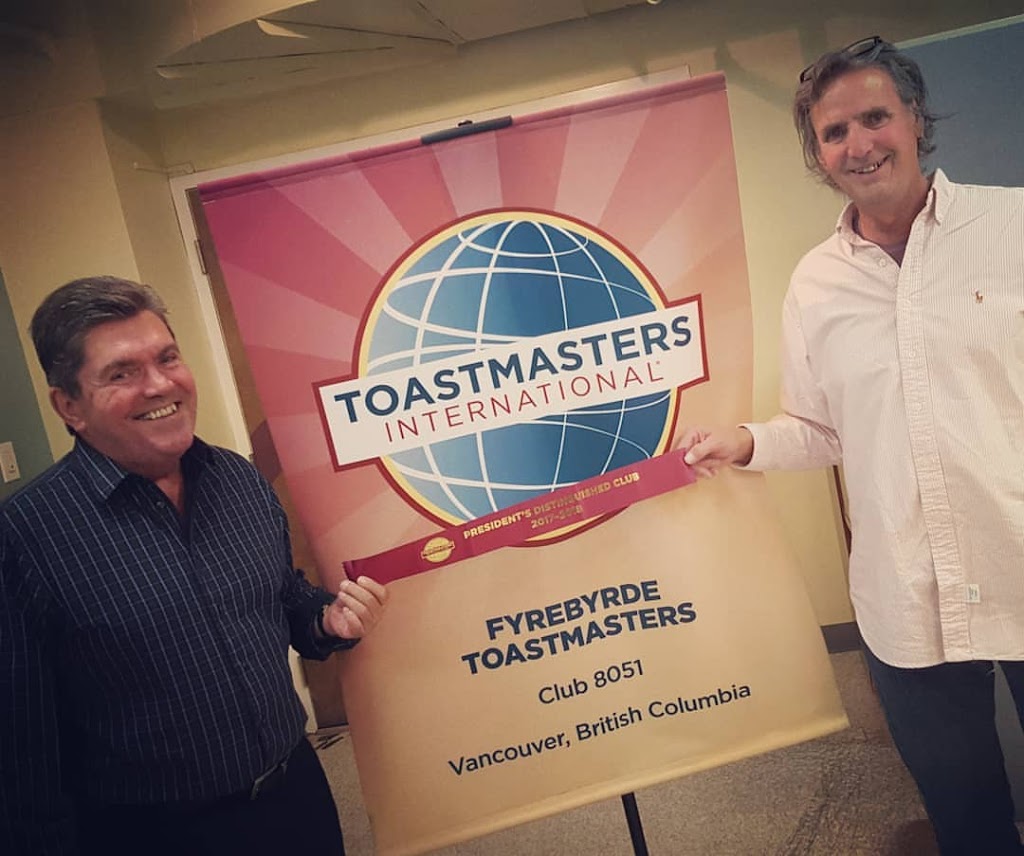 Fyrebyrde Toastmasters Club | 1440 W 12th Ave, Vancouver, BC V6H 1M8, Canada | Phone: (778) 908-3732