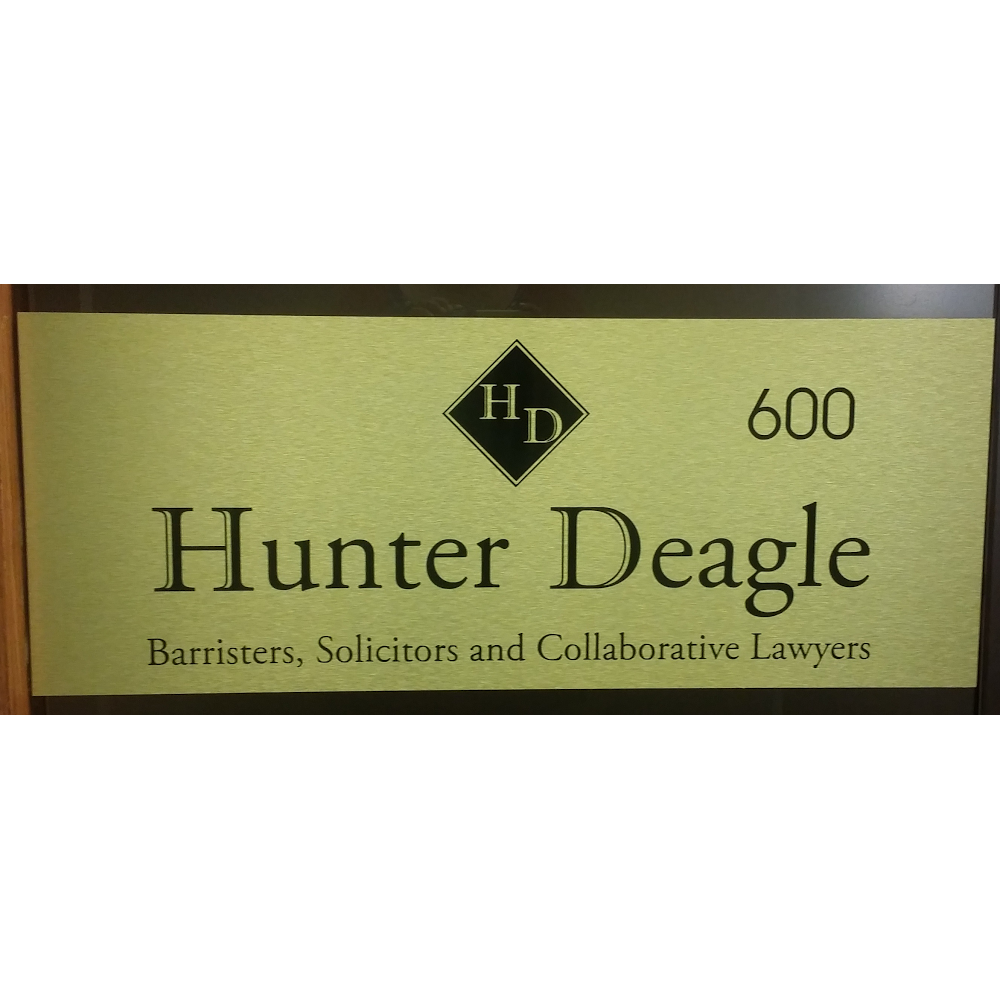 Hunter Deagle LLP | 2500 Victoria Ave #600, Regina, SK S4P 3X2, Canada | Phone: (306) 525-6103