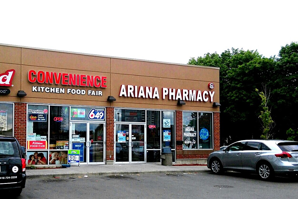 Ariana pharmacy | 751 Don Mills Rd, North York, ON M3C 1S3, Canada | Phone: (647) 348-8383