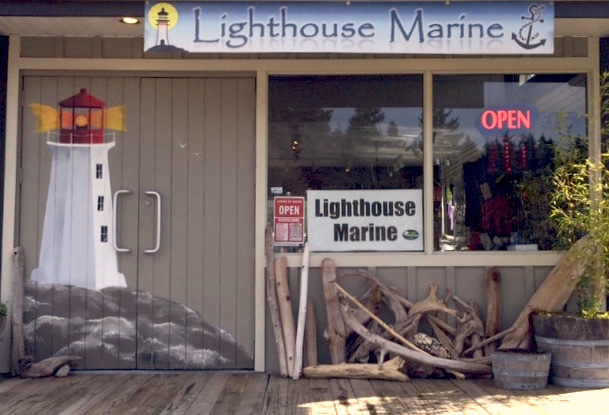 Lighthouse Marine Store | 5764 Wharf Ave, Sechelt, BC V0N 3A0, Canada | Phone: (778) 458-3625