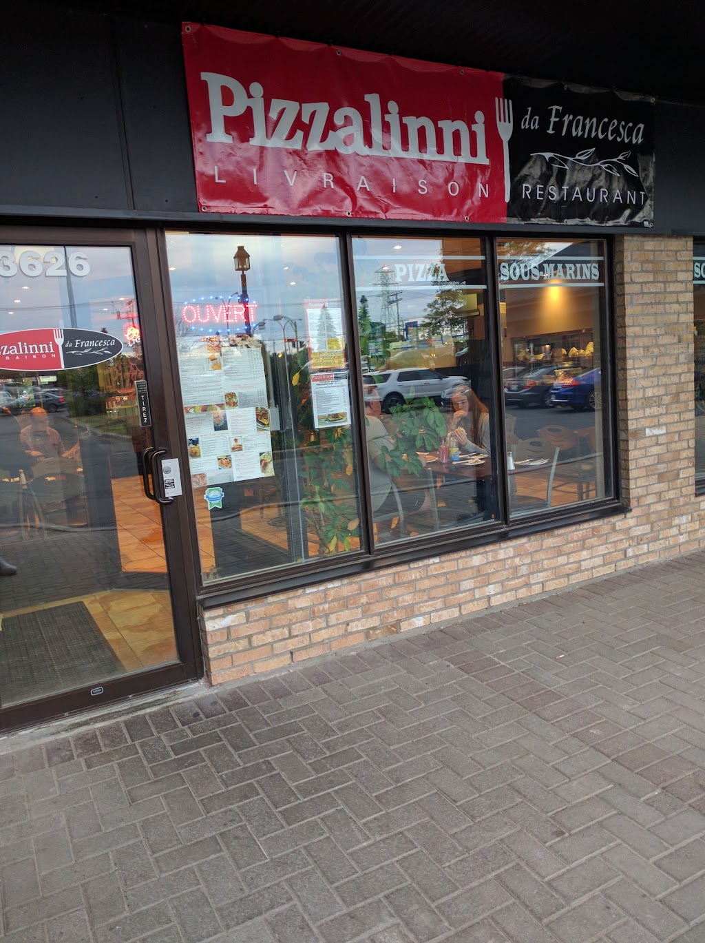 Pizzalinni | 3626 Bd Saint-Charles, Kirkland, QC H9H 3C3, Canada | Phone: (514) 630-6666