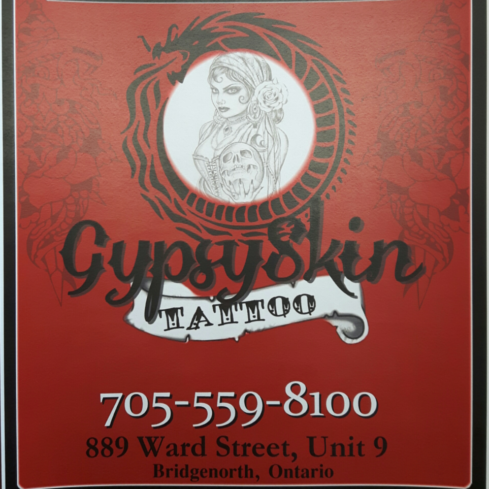 GypsySkin Tattoo | 889 Ward St, Bridgenorth, ON K0L 1H0, Canada | Phone: (705) 559-8100