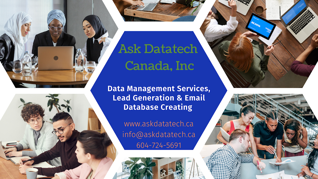 Ask Datatech Canada - Data Entry Service Provider | 7972 126a St, Surrey, BC V3W 7J9, Canada | Phone: (604) 724-5691