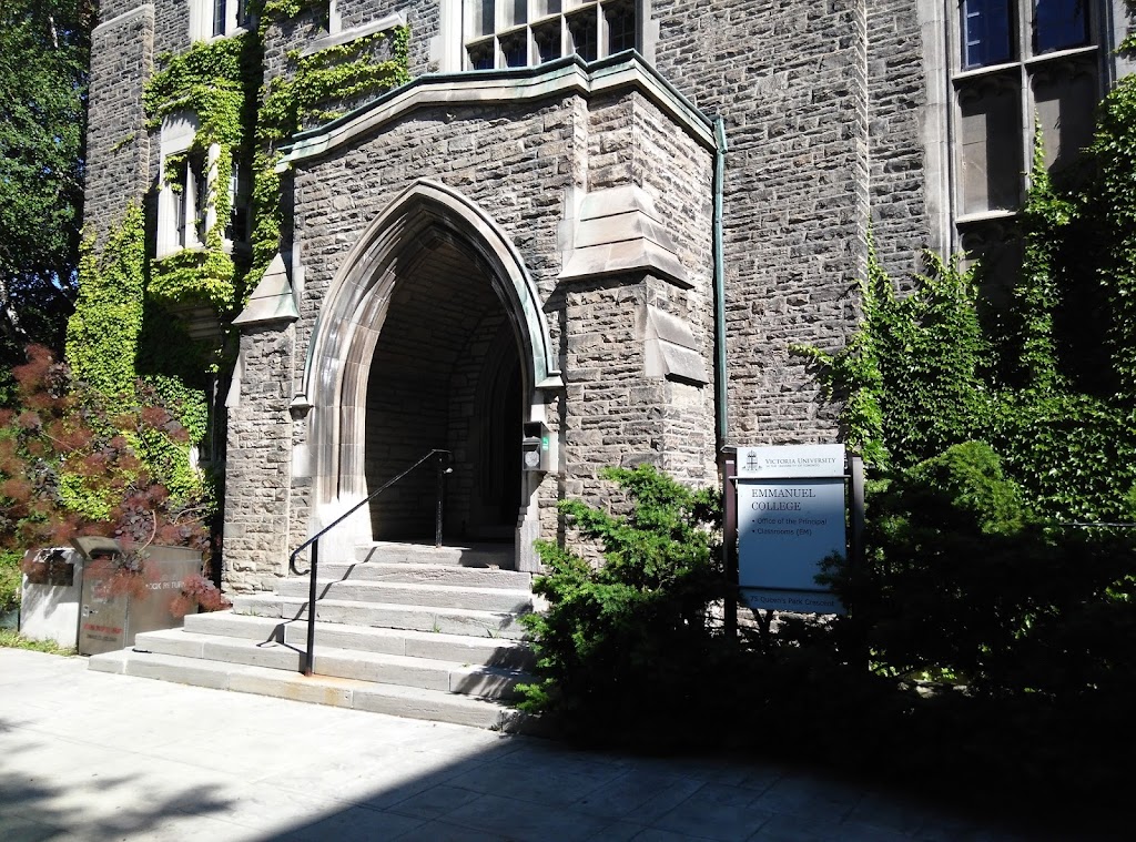 Emmanuel College | 75 Queens Park Cres E, Toronto, ON M5S 1K7, Canada | Phone: (416) 585-4539