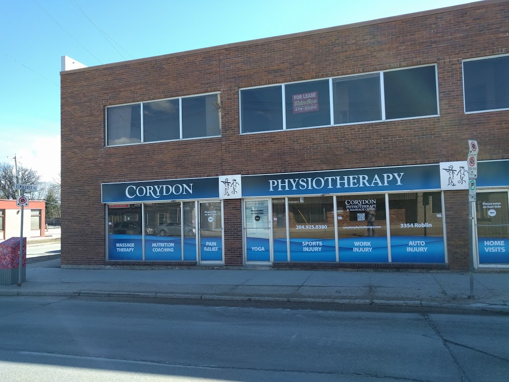 Corydon Physiotherapy Clinic | 3354 Roblin Blvd, Winnipeg, MB R3R 0C5, Canada | Phone: (204) 925-0380