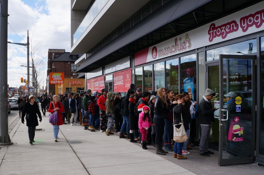 Menchies Frozen Yogurt | 518 St Clair Ave W, Toronto, ON M6C 1A2, Canada | Phone: (416) 654-2000