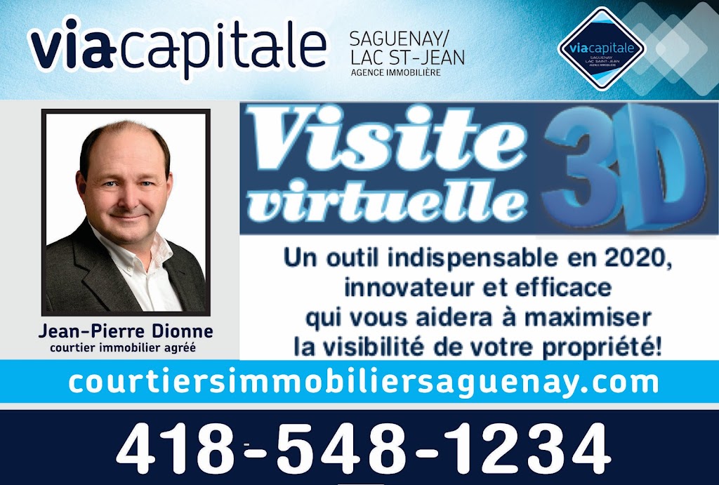 Visites 3D Saguenay | 2655 Bd du Royaume bureau 130, Jonquière, QC G7S 4S9, Canada | Phone: (418) 548-1234