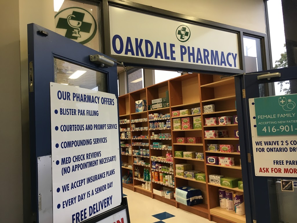 Oakdale Pharmacy | 2065 Finch Ave W, North York, ON M3N 2V7, Canada | Phone: (416) 745-3022