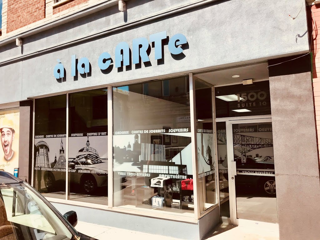 Boutique À la cARTe | 1500 Rue Notre Dame Centre #10, Trois-Rivières, QC G9A 4X5, Canada | Phone: (819) 992-2333