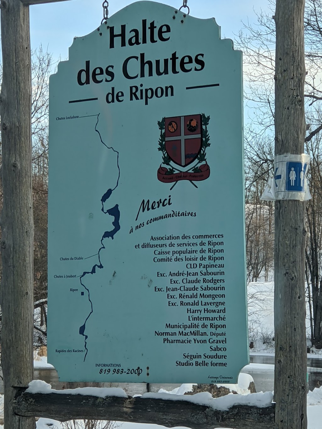 Halte des chutes | 49 Chem. du Lac Grosleau, Ripon, QC J0V 1V0, Canada | Phone: (819) 983-2000