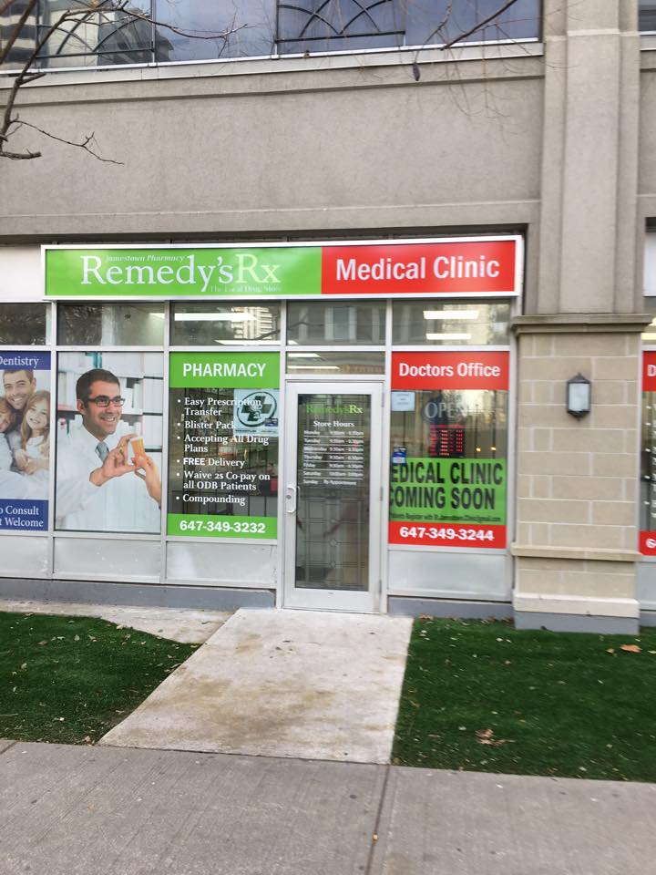 Remedys Rx Jamestown Pharmacy | 225 Wellesley St E #5, Toronto, ON M4X 1X8, Canada | Phone: (647) 349-3232