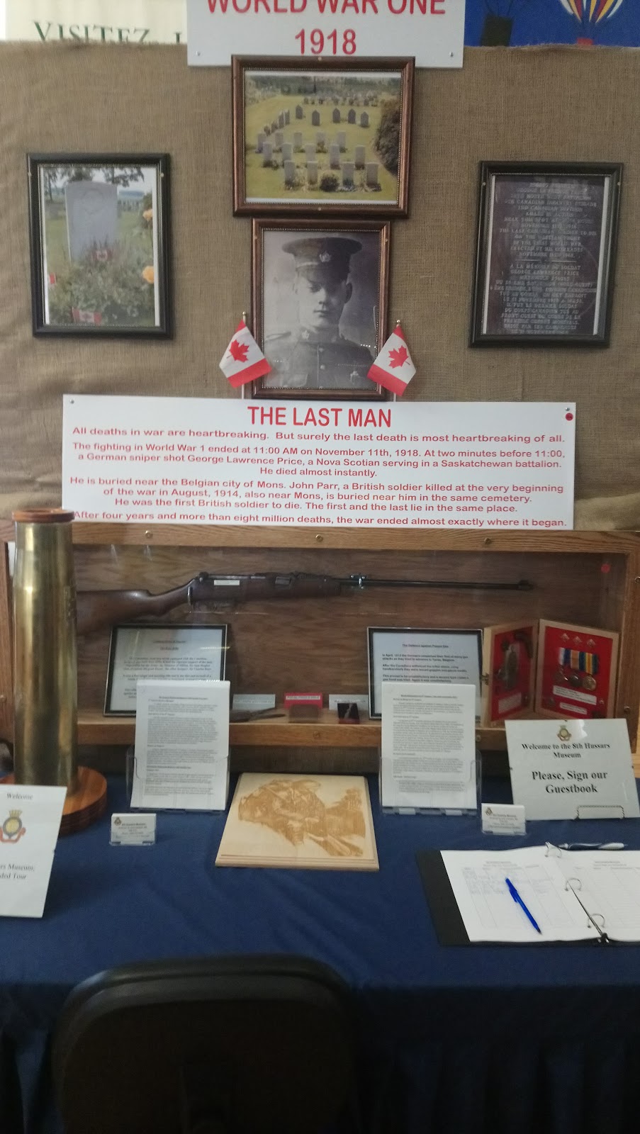 8th Hussars Regimental Museum | 66 Broad St, Sussex, NB E4E 5S2, Canada | Phone: (506) 433-5226