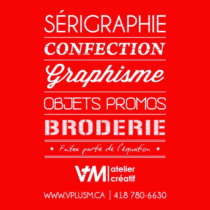 V+M Atelier Créatif | 375 Boulevard des Chutes, Québec, QC G1E 3G1, Canada | Phone: (418) 780-6630