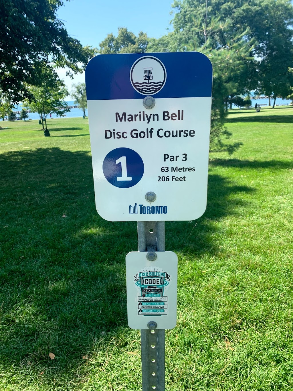 Marilyn Bell Park Disc Golf Course | 1095 Lake Shore Blvd W, Toronto, ON M6K 2R5, Canada | Phone: (416) 809-7569