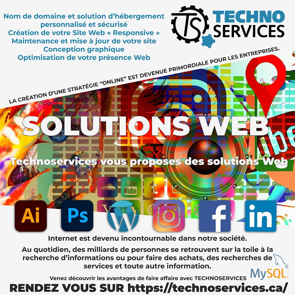 Technoservices inc | 4046 Rue Queen Suite 223, Rawdon, QC J0K 1S0, Canada | Phone: (514) 325-8555