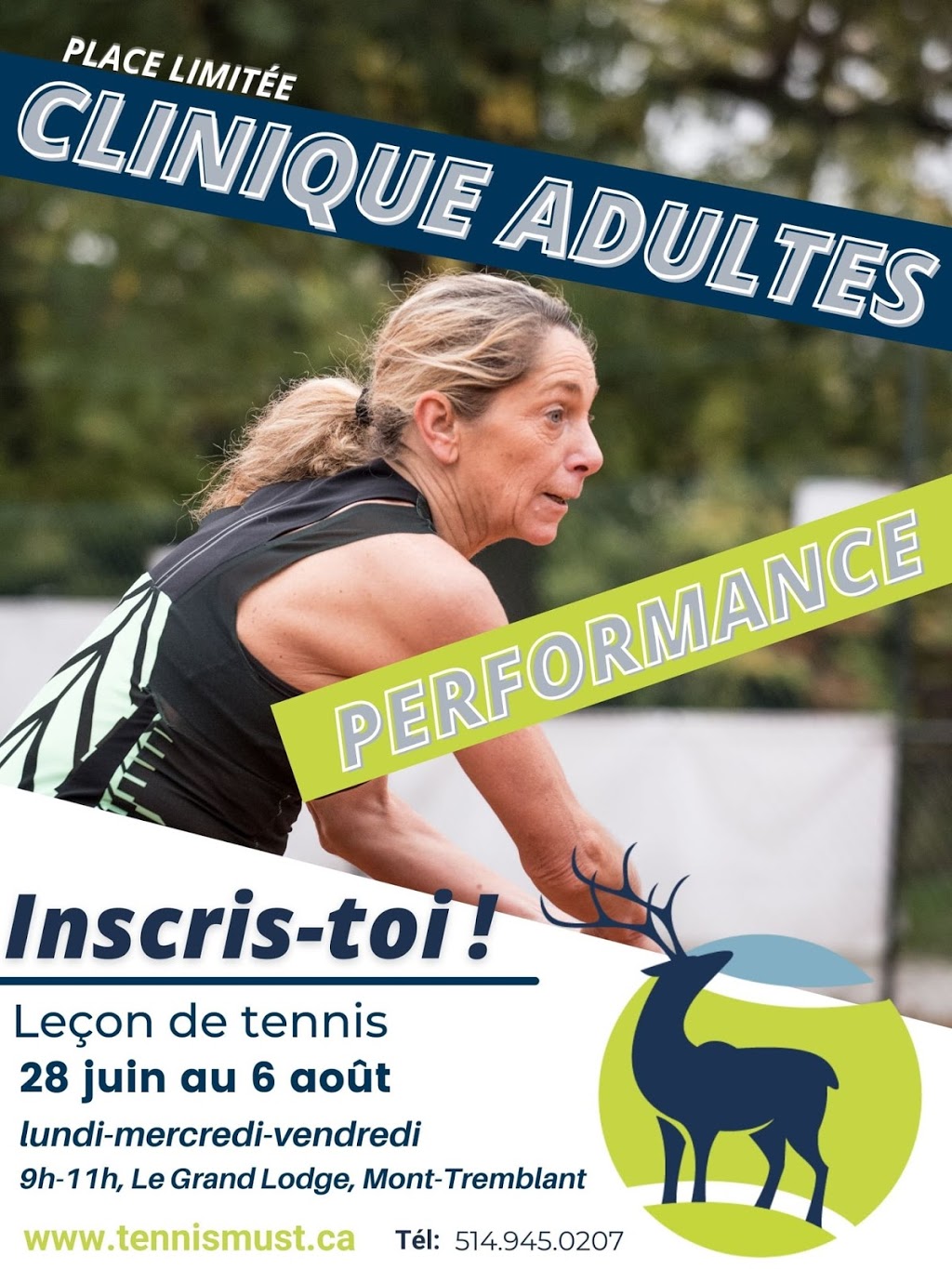 Académie de Tennis Must | 2396 Rue Labelle, Mont-Tremblant, QC J8E 1T8, Canada | Phone: (514) 945-0207