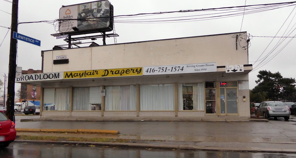 Mayfair Drapery & Rug Co (Toronto) Ltd | 1807 Lawrence Ave E, Scarborough, ON M1R 2Y3, Canada | Phone: (416) 751-1574