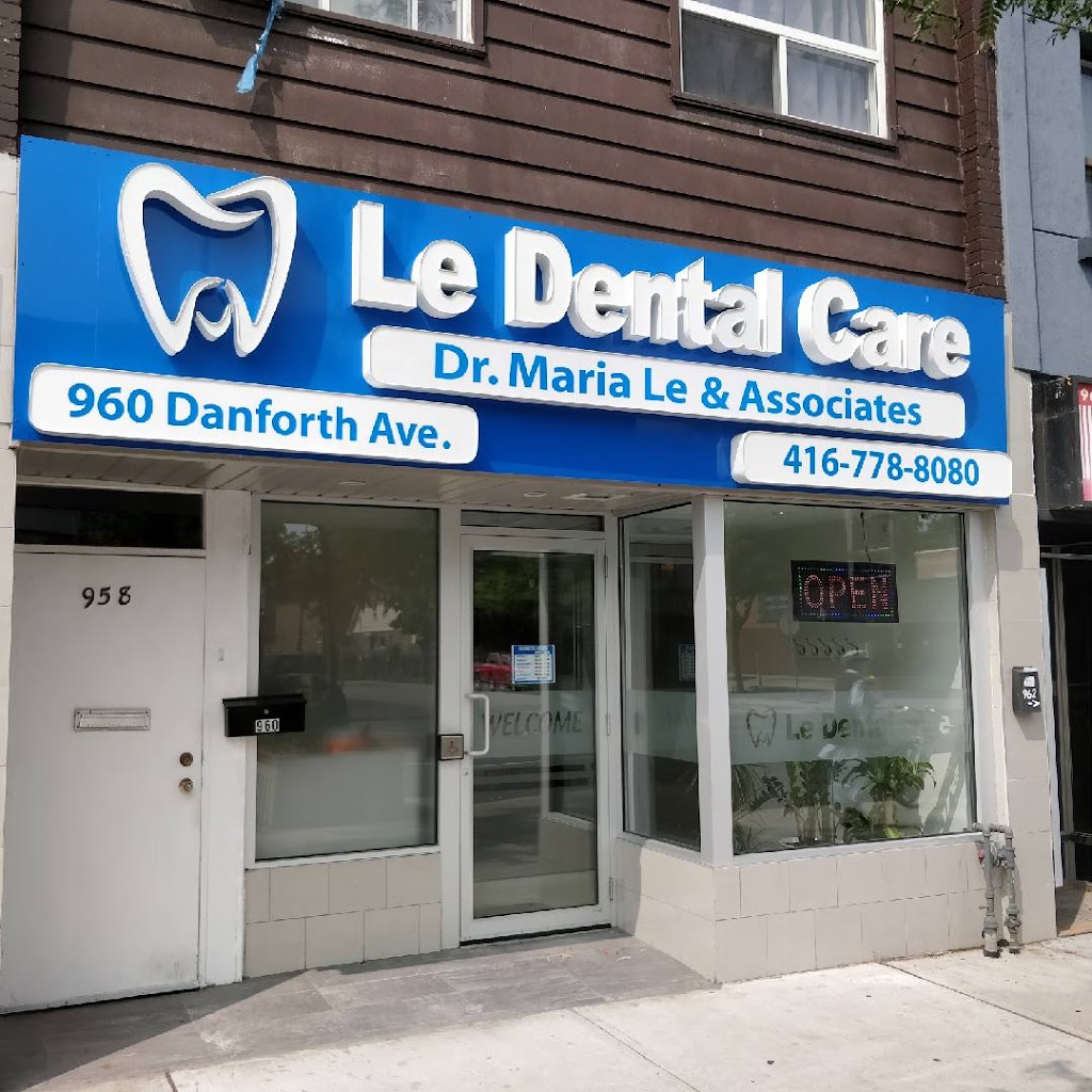 Le Dental Care - Dr. Maria Le DDS | 960 Danforth Ave, Toronto, ON M4J 1L9, Canada | Phone: (416) 778-8080