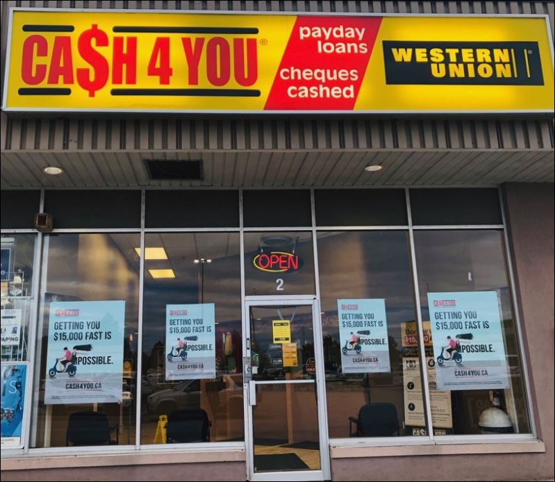 Cash 4 You | 3100 Dixie Rd Suite 2, Mississauga, ON L4Y 2A6, Canada | Phone: (905) 281-1100