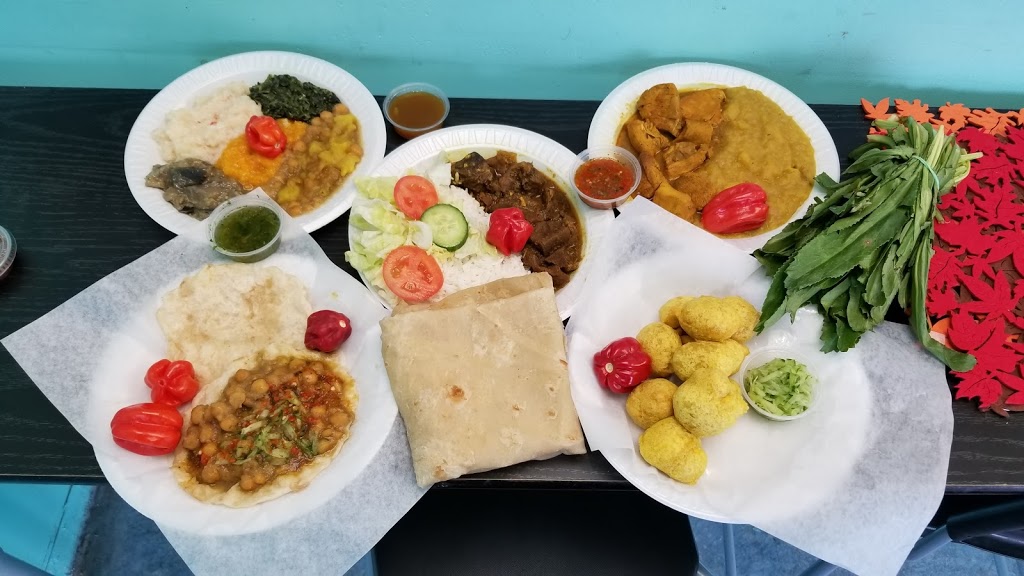 Debess Roti and Doubles | 2881 Jane St, North York, ON M3N 2J5, Canada | Phone: (416) 839-9874