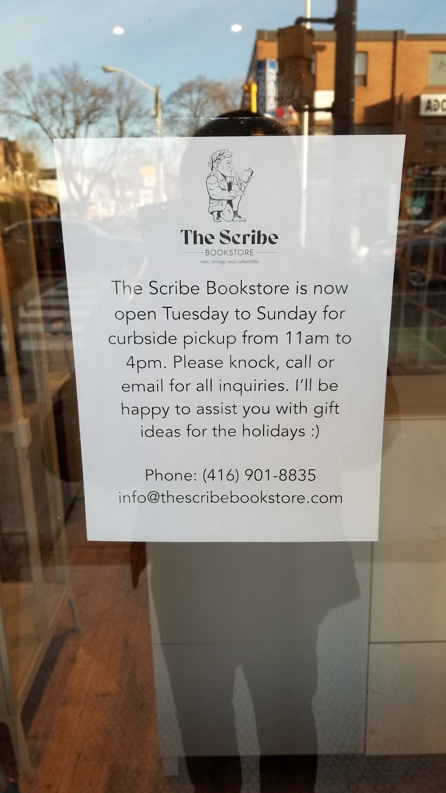 The Scribe Bookstore | 375 Danforth Ave, Toronto, ON M4K 1P1, Canada | Phone: (416) 901-8835