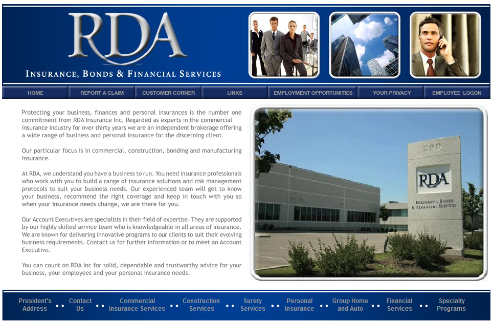 RDA Insurance | 290 Rowntree Dairy Rd, Woodbridge, ON L4L 9J7, Canada | Phone: (905) 652-8680