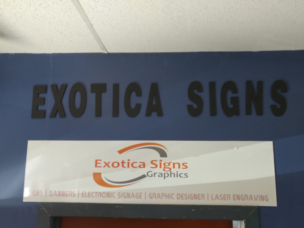 Exotica Signs | 2754 32 St NE, Calgary, AB T1Y 6J7, Canada | Phone: (403) 605-2726