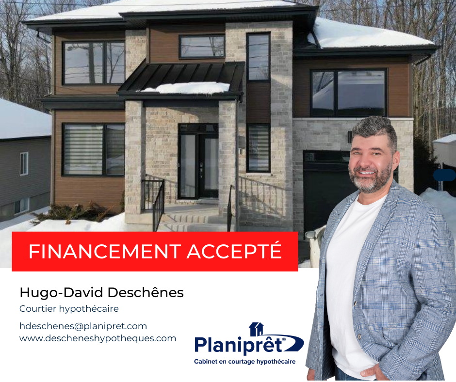 Hugo-David Deschenes courtier hypothécaire | 8 Rue Yvon Cousineau, Blainville, QC J7B 1S6, Canada | Phone: (438) 499-9850