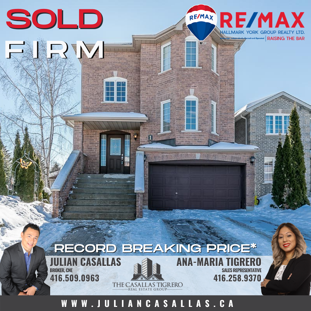 Casallas Tigrero Group @ RE/MAX | 450 Holland St W Unit: 4, Bradford, ON L3Z 0G1, Canada | Phone: (416) 509-0963