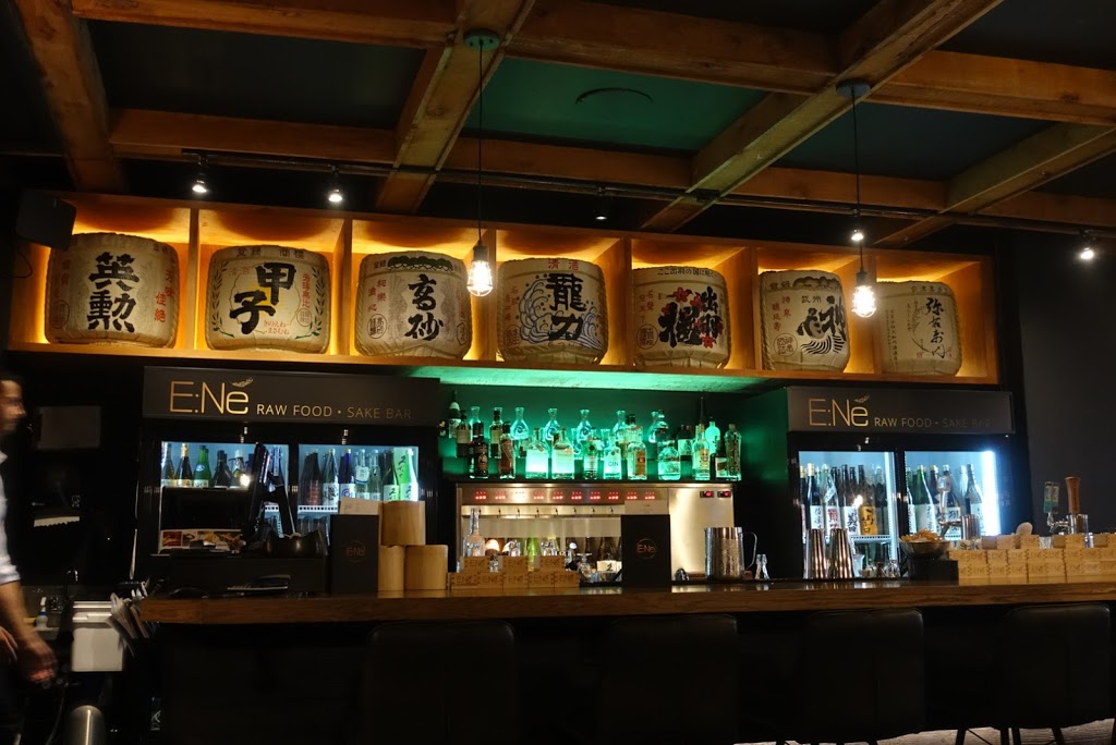 ENe Raw Food and Sake Bar | 737 Pandora Ave, Victoria, BC V8W 1N9, Canada | Phone: (778) 433-0363