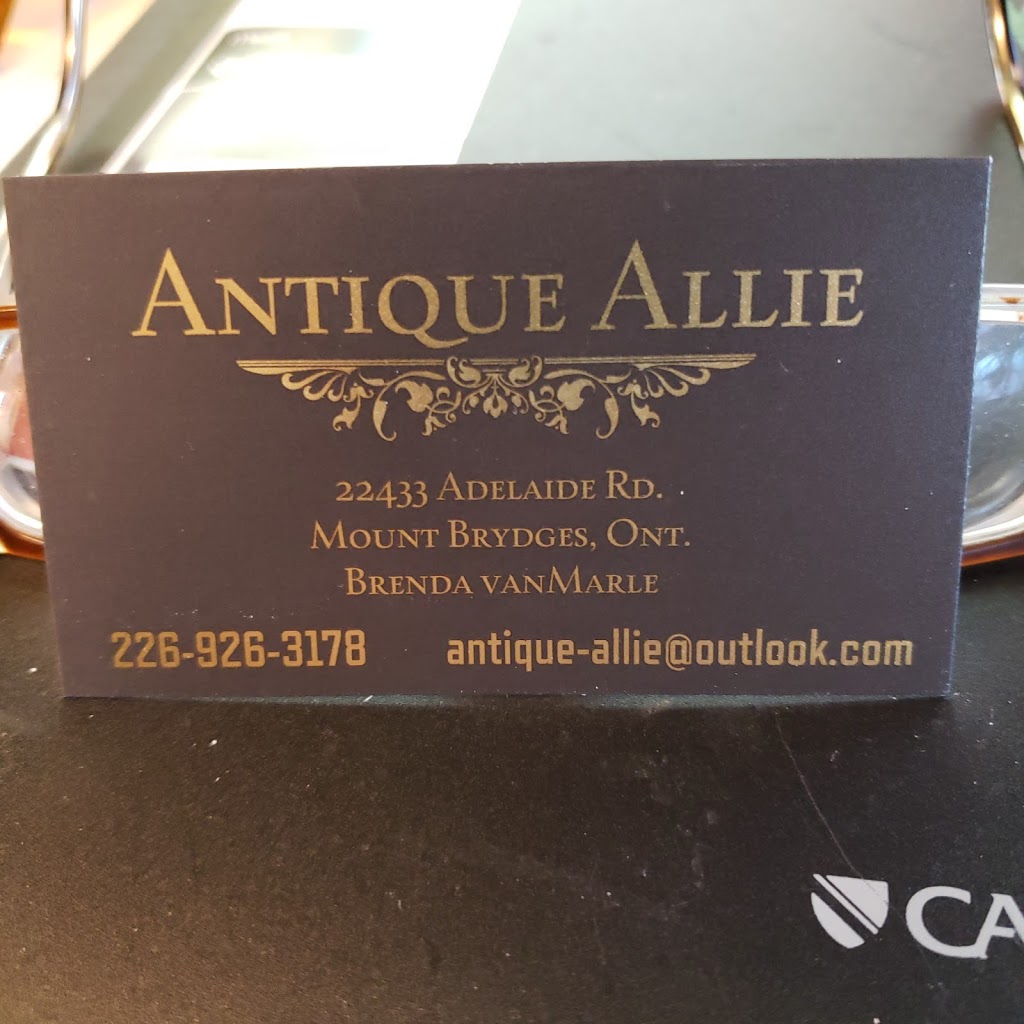 Antique Allie | 22433 Adelaide Rd, Mount Brydges, ON N0L 1W0, Canada | Phone: (226) 926-3178